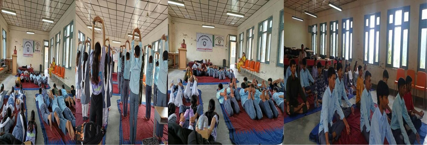 yoga session